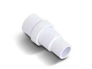 Acople giratorio recto combinado 1 1/4" - 1 1/2"