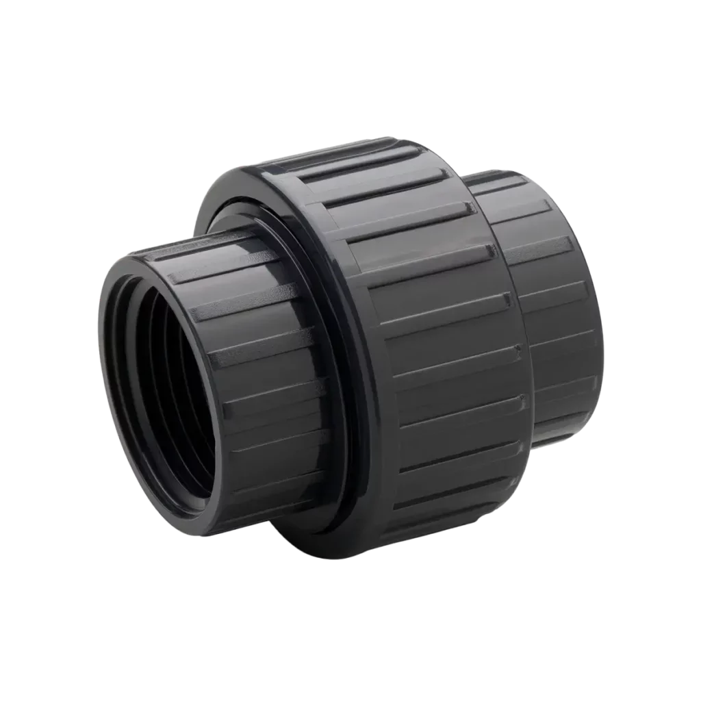 Unión doble PN16 ø40 mm - RM 1 1/4" (para pegar y roscar)