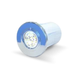 Luminaria spot cromado LED RGB-12 Hormigón