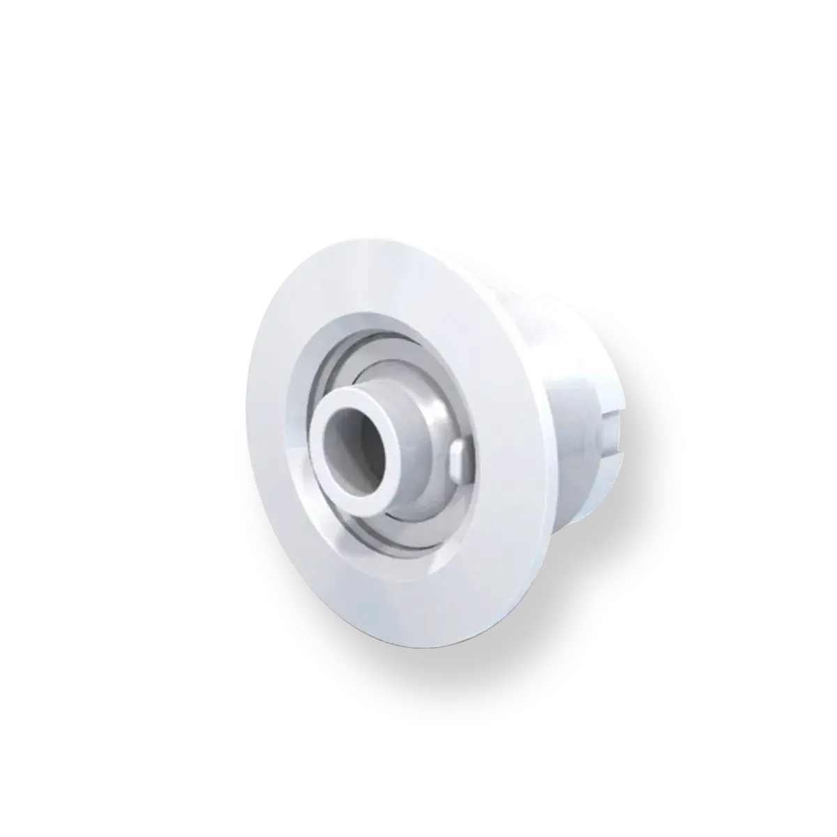 Retorno aro fijo blanco ø50 mm - Hormigón