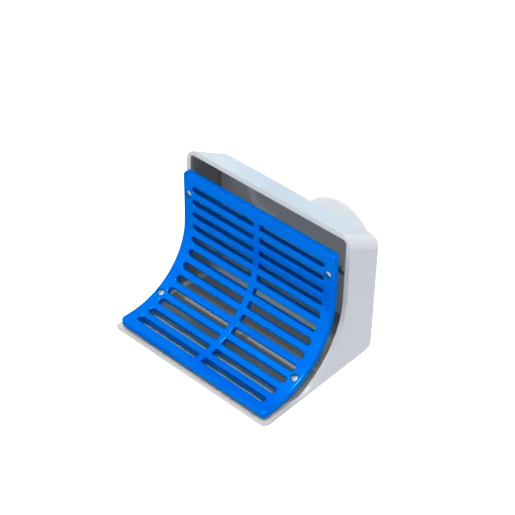 Toma de fondo p/esquina (FV)