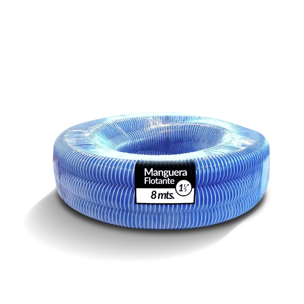 Manguera flotante ø1 1/2" - Bicolor x 8 m