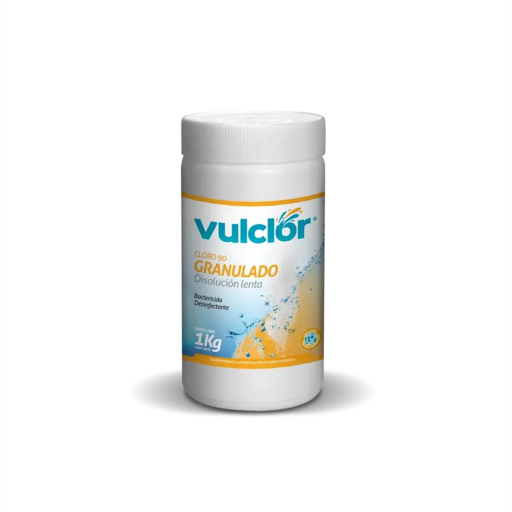 Cloro granulado - Disolución lenta (1 kg)