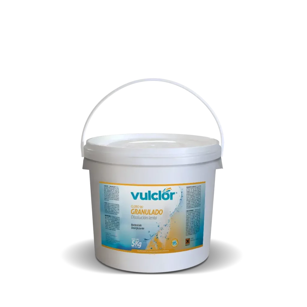 Cloro granulado - Disolución lenta (5 kg)
