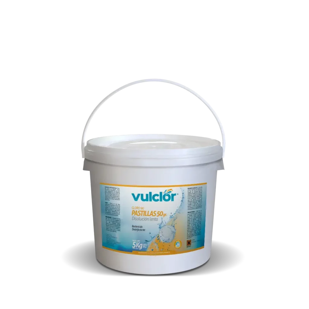 Cloro en pastillas - 50 g (5 kg)