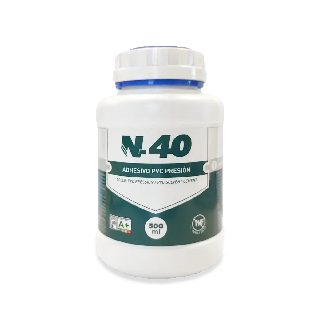 Adhesivo para PVC N-40 x 500 ml (con pincel)