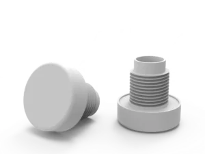 Perilla blanca para regulador