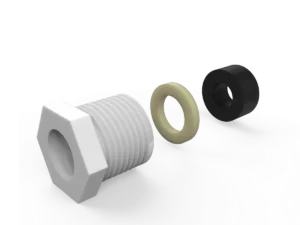 Cjto. prensacable para base luminaria LED