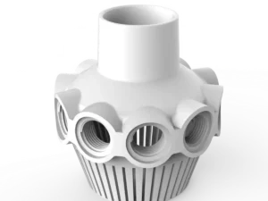 Colector ranurado