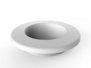 Aro vista blanco